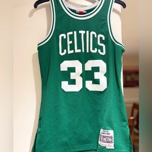 Green Retro Celtics Basketball Jersey
Larry Bird